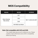 ZEROHAWK MOS to RMSc Adapter Plate for Glock