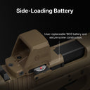 ZEROHAWK OC1 Red Dot Open Reflex Sight, 2 & 32 MOA, RMR Footprint