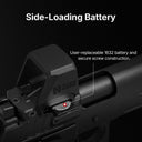 ZEROHAWK OC1 Red Dot Open Reflex Sight, 2 & 32 MOA, RMR Footprint