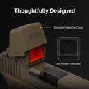 ZEROHAWK OC1 Red Dot Open Reflex Sight, 2 & 32 MOA, RMR Footprint