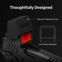 ZEROHAWK OC1 Red Dot Open Reflex Sight, 2 & 32 MOA, RMR Footprint