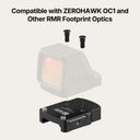 ZEROHAWK Picatinny Mount for OC1, 407C/507C, and Other RMR Footprint Red Dot