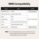 ZEROHAWK RMR to RMSc Adapter Plate for RMR Slide Cut